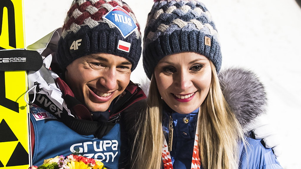 Kamil Stoch i Ewa Bilan-Stoch