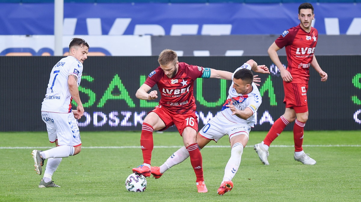 PKO Ekstraklasa: Wisła Kraków - Raków Częstochowa