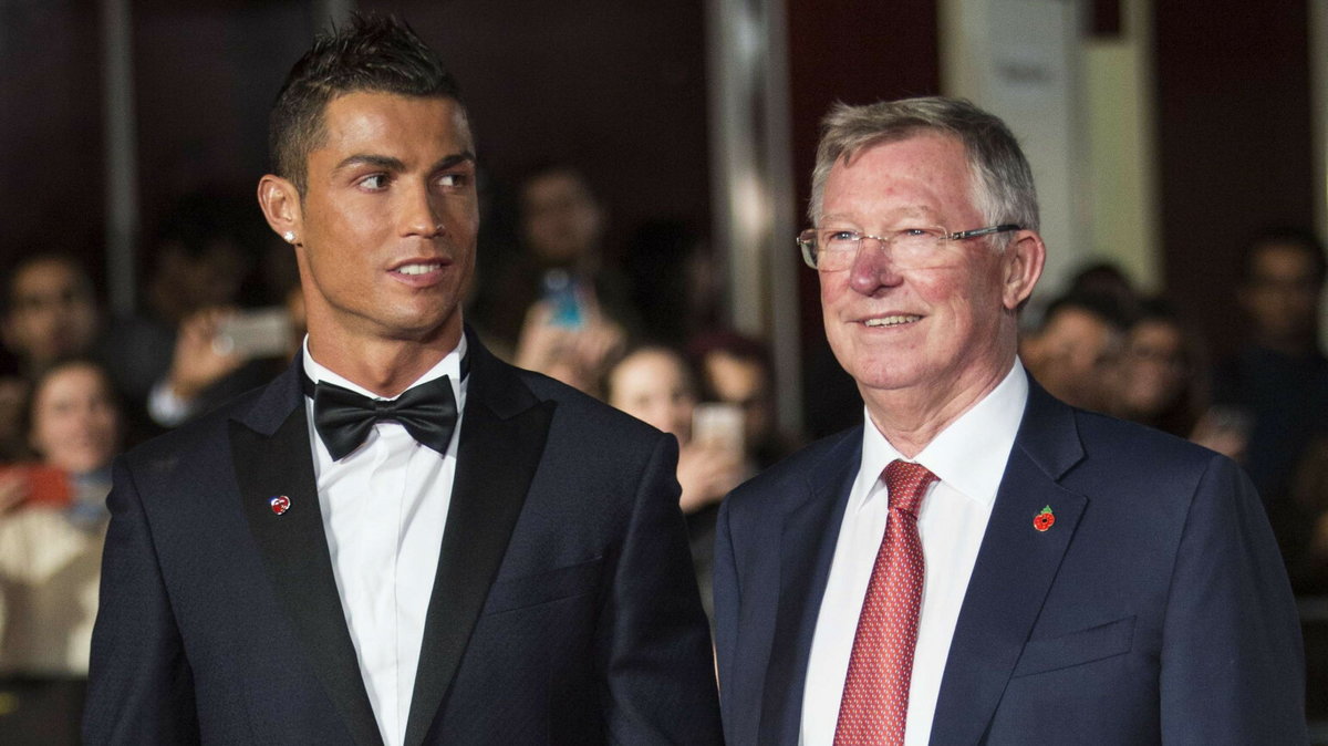 Cristiano Ronaldo i Alex Ferguson