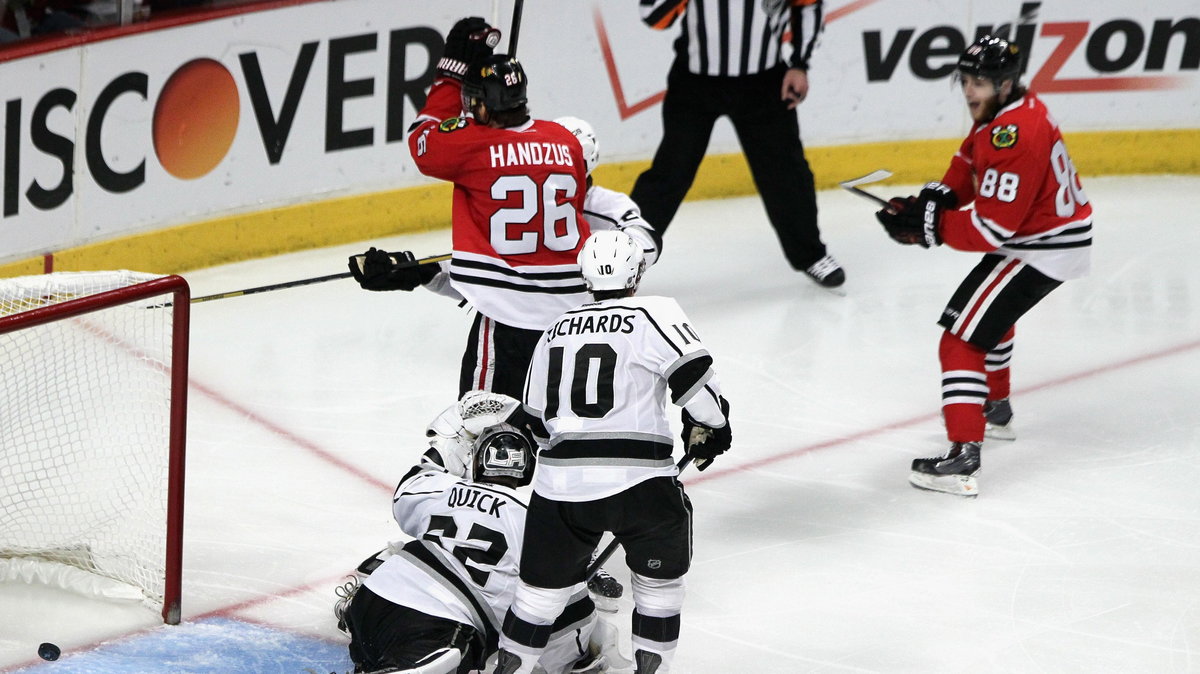 Chicago Blackhawks pokonali Los Angeles Kings 