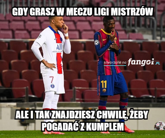 Pogrom na Camp Nou, PSG pokonało Barcelonę! Memy po Lidze Mistrzów