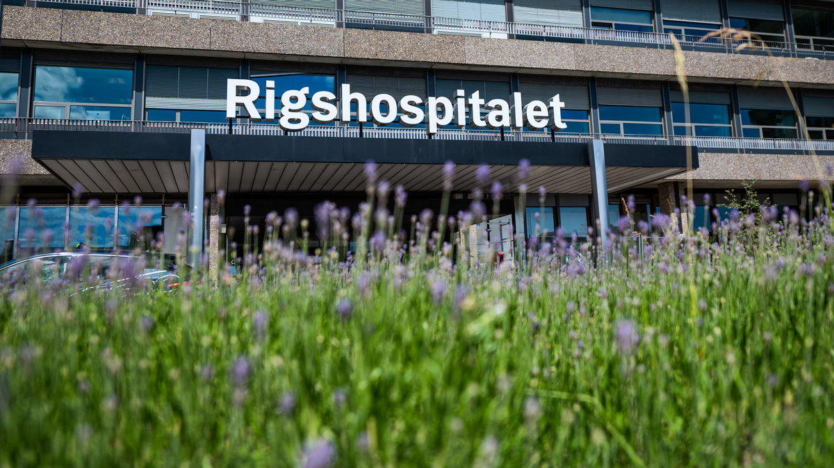 Szpital Rigshospitalet, w którym przebywa Chrstian Eriksen