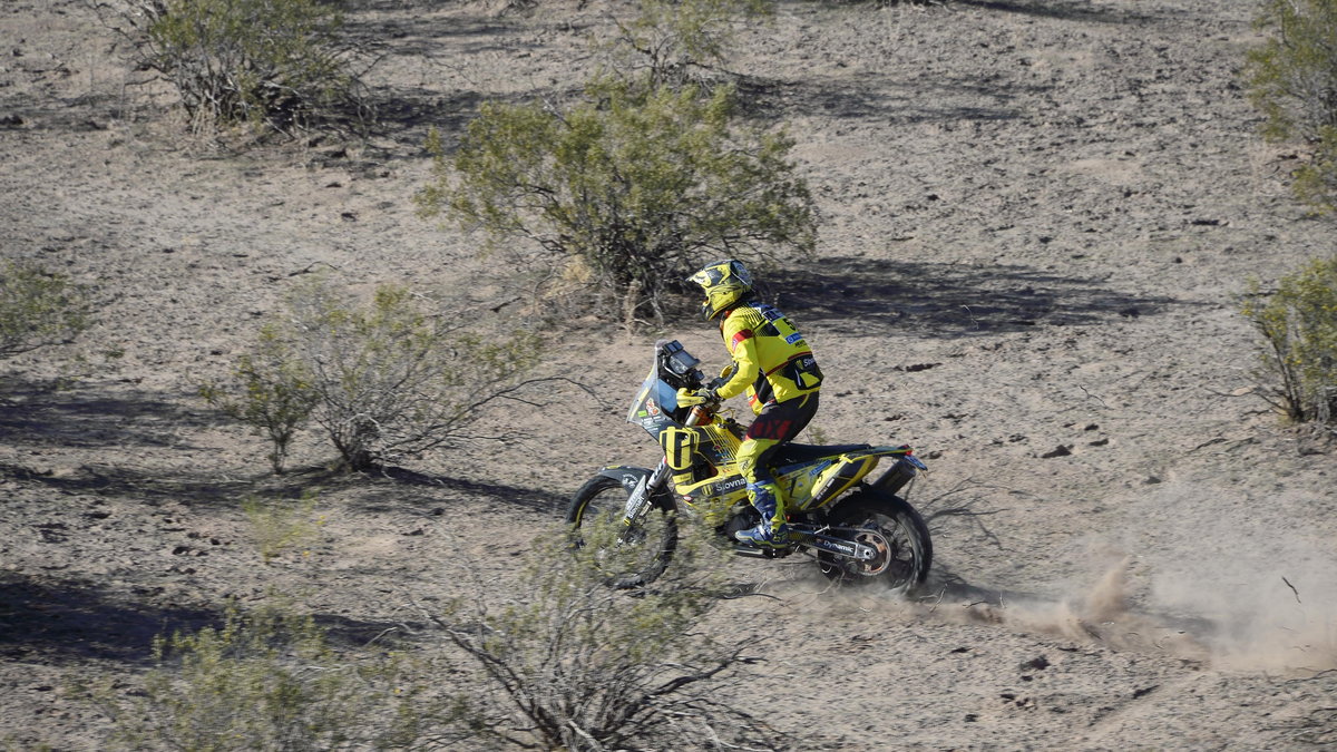 Stefan Svitko w Rajdzie Dakar 2016