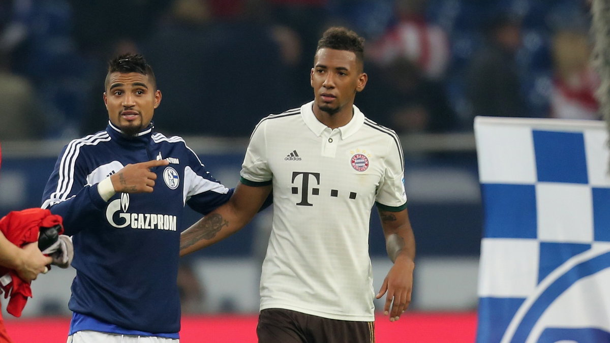 Jerome Boateng (z prawej) i Kevin-Prince Boateng