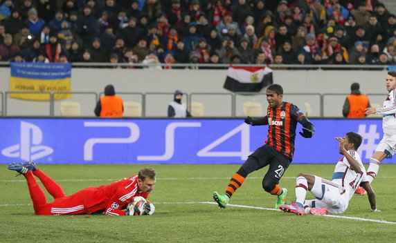 UKRAINE SOCCER UEFA CHAMPIONS LEAGUE (Shakhtar Donetsk vs Bayern Munich)