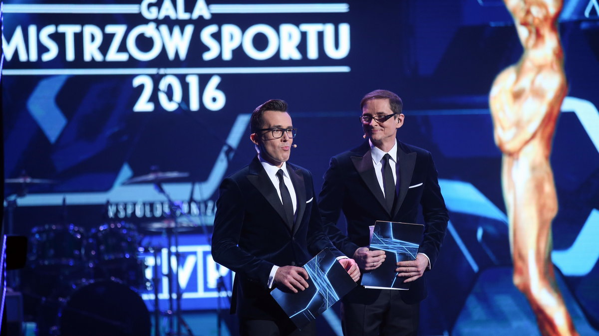 Maciej Kurzajewski, Przemysław Babiarz - Gala Mistrzów Sportu 2016