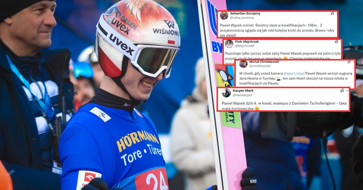 Paweł Wąsek with a 