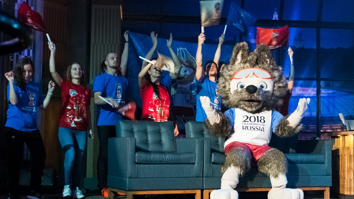 Oto oficjalna maskotka mistrzostw świata 2018 w Rosji fot. Getty Images