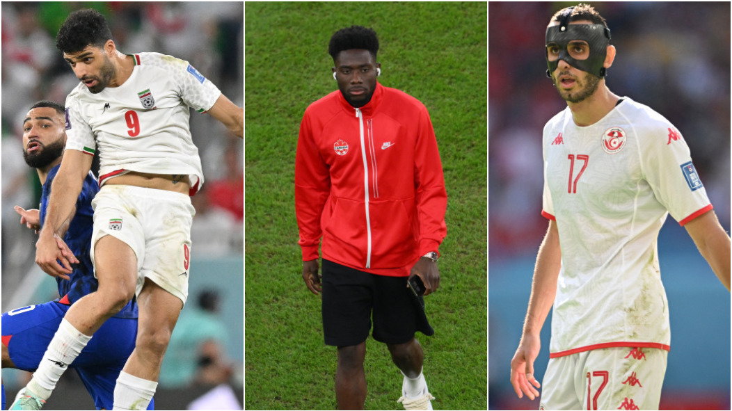 Mehdi Taremi, Alphonso Davies, Ellyes Skhiri