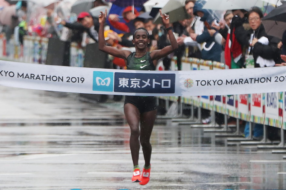 Maraton w Tokio – Ruti Aga