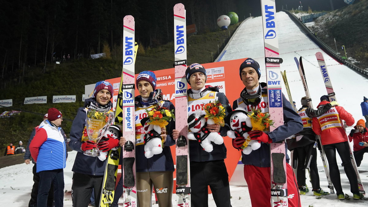 KAMIL STOCH, MACIEJ KOT, DAWID KUBACKI, PIOTR ZYLA