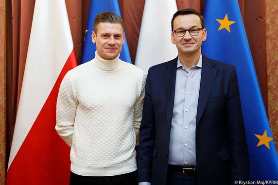 Łukasz Piszczek i  Mateusz Morawiecki (4)