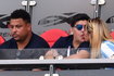 Diego Maradona z Rocio Olivą. Z lewej Brazylijczyk Ronaldo