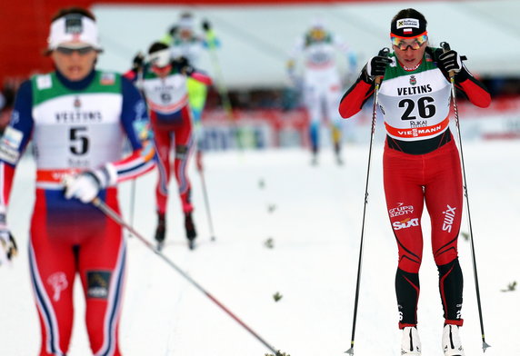 KUUSAMO PUCHAR ŚWIATA W BIEGACH NARCIARSKICH (Justyna Kowalczyk Maiken Caspersen Falla)