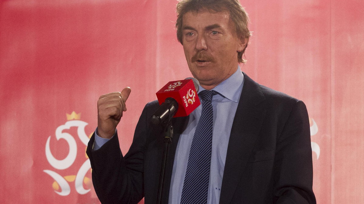 Prezes PZPN Zbigniew Boniek