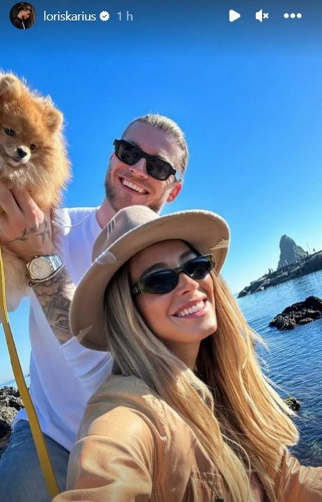 Diletta Leotta i Loris Karius