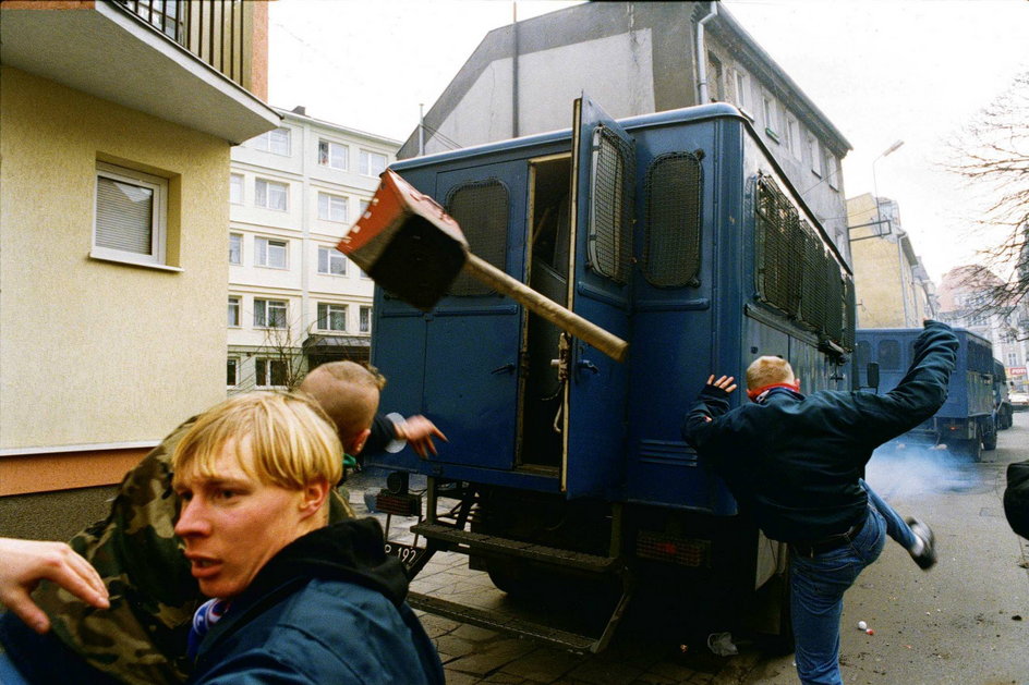 Zamieszki w Słupsku po śmierci Przemka Czai