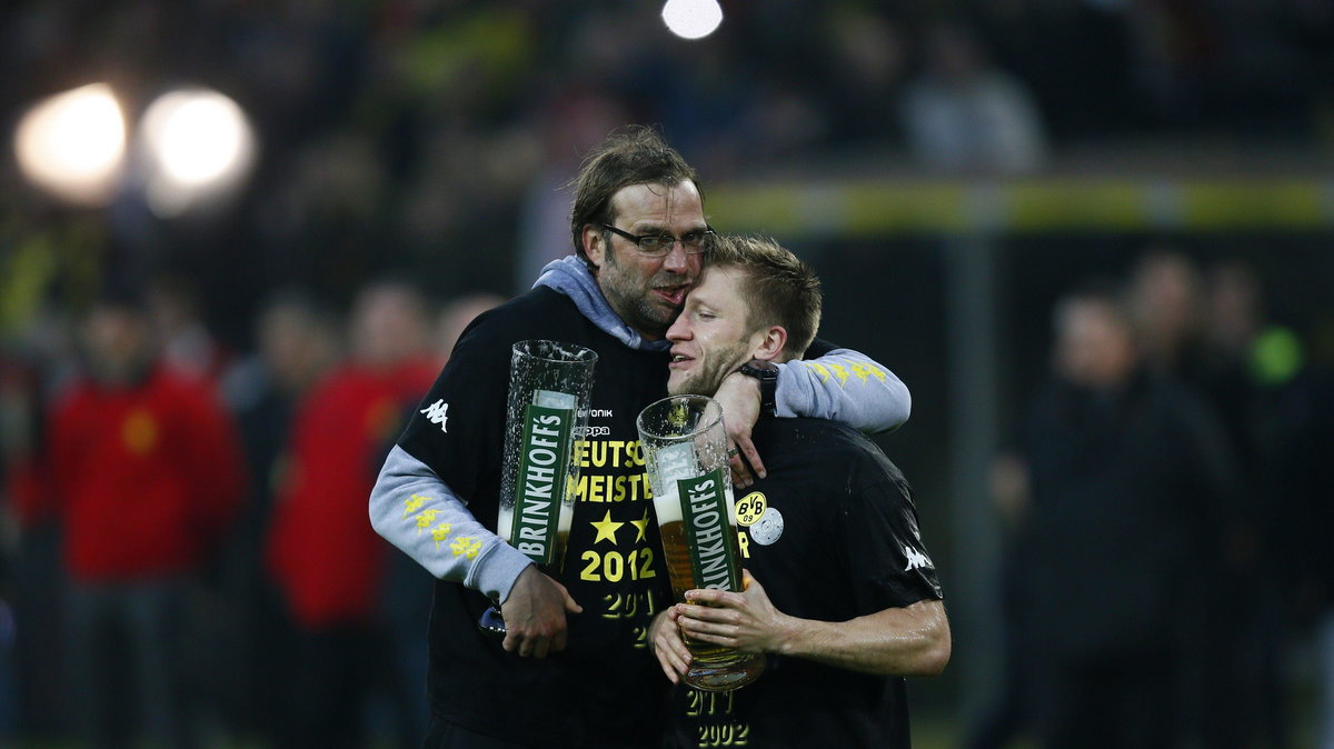 Juergen Klopp i Jakub Błaszczykowski (P)