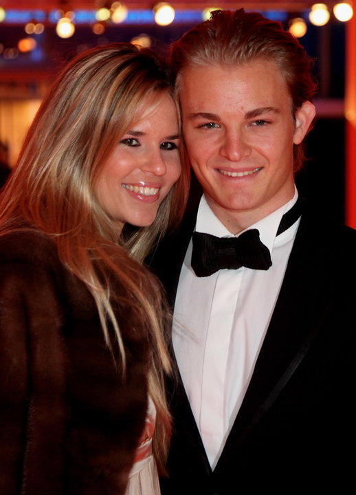 Nico Rosberg i Vivian Sibold