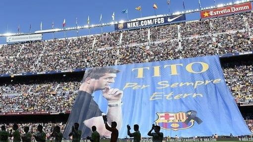 Barcelona upamiętni Tito Vilanovę