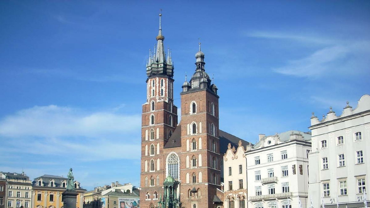 Kościół Mariacki na krakowskim Rynku  fot. Piotr Gruszka