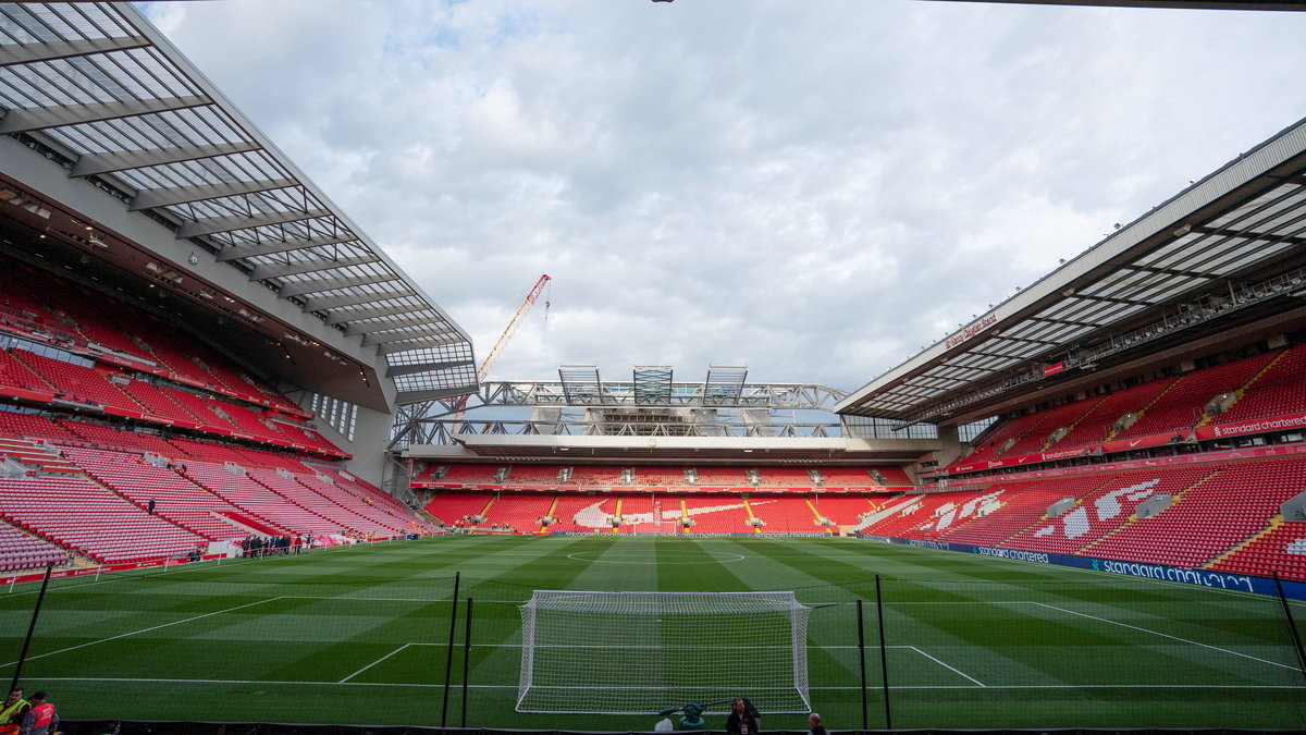 Stadion Anfield w Liverpoolu