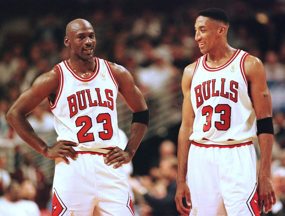 Michael Jordan i Scottie Pippen