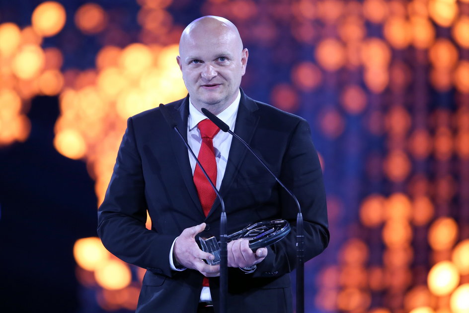 Maciej Bartoszek z nagrodą dla trenera roku