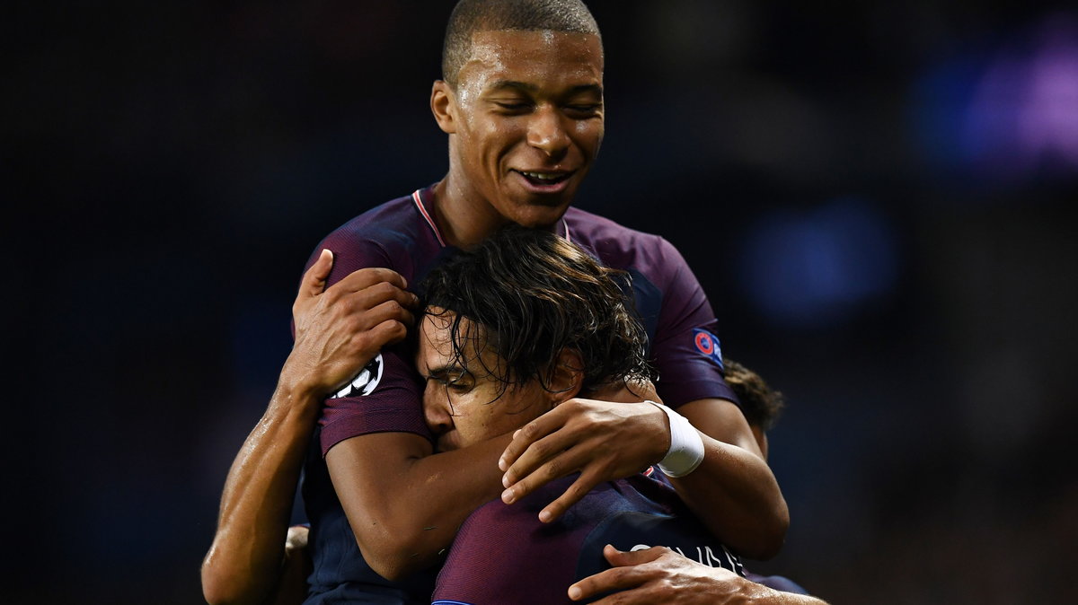 Edinson Cavani i Kylian Mbappe