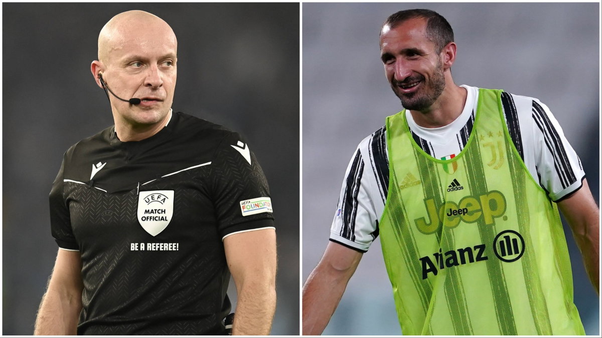 Szymon Marciniak, Giorgio Chiellini