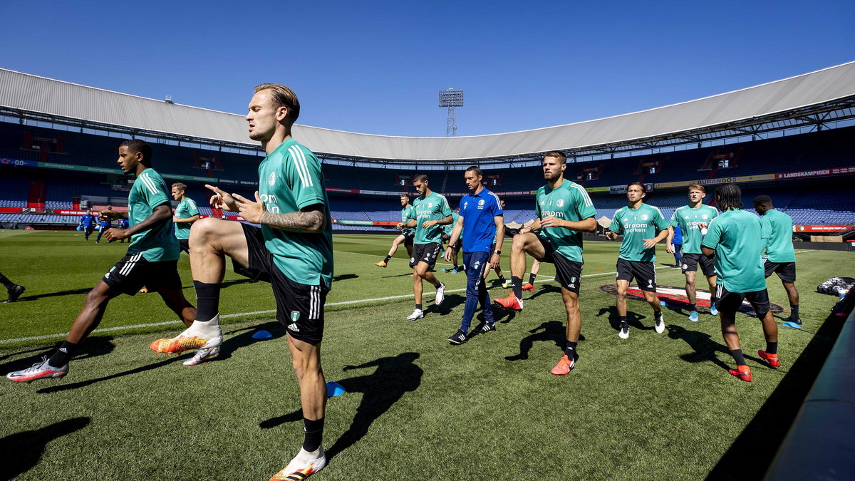 epa08585086 - NETHERLANDS SOCCER EREDIVISIE (Feyenoord traing session)