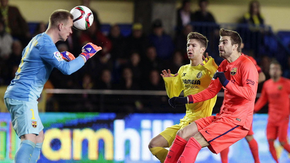 SPAIN SOCCER KING'S CUP (Villarreal CF vs FC Barcelona)