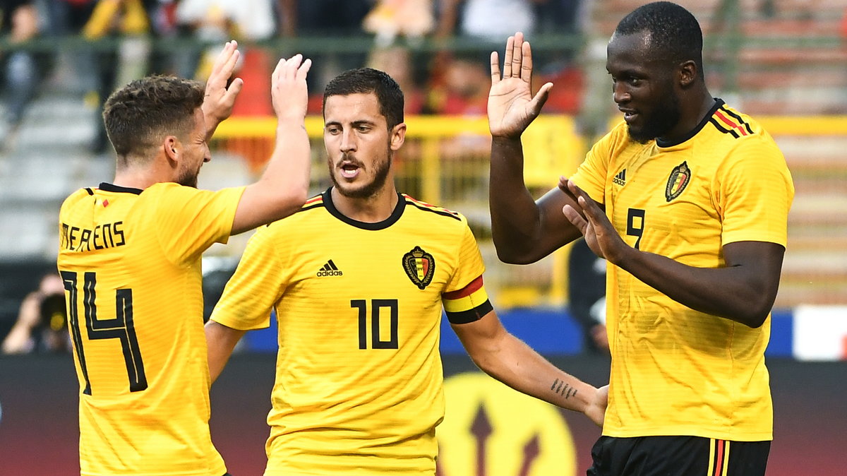 Dries Mertens, Eden Hazard i Romelu Lukaku