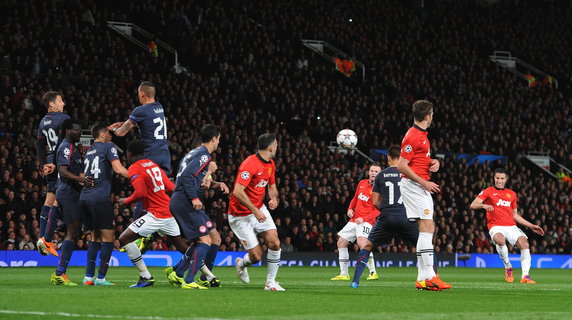 BRITAIN SOCCER UEFA CHAMPIONS LEAGUE (Manchester United vs Olympiacos FC )