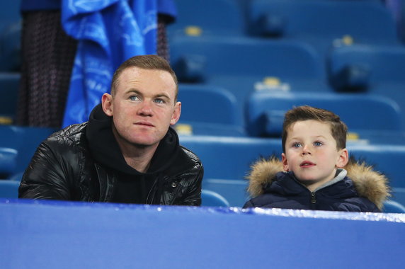 Wayne Rooney z synem