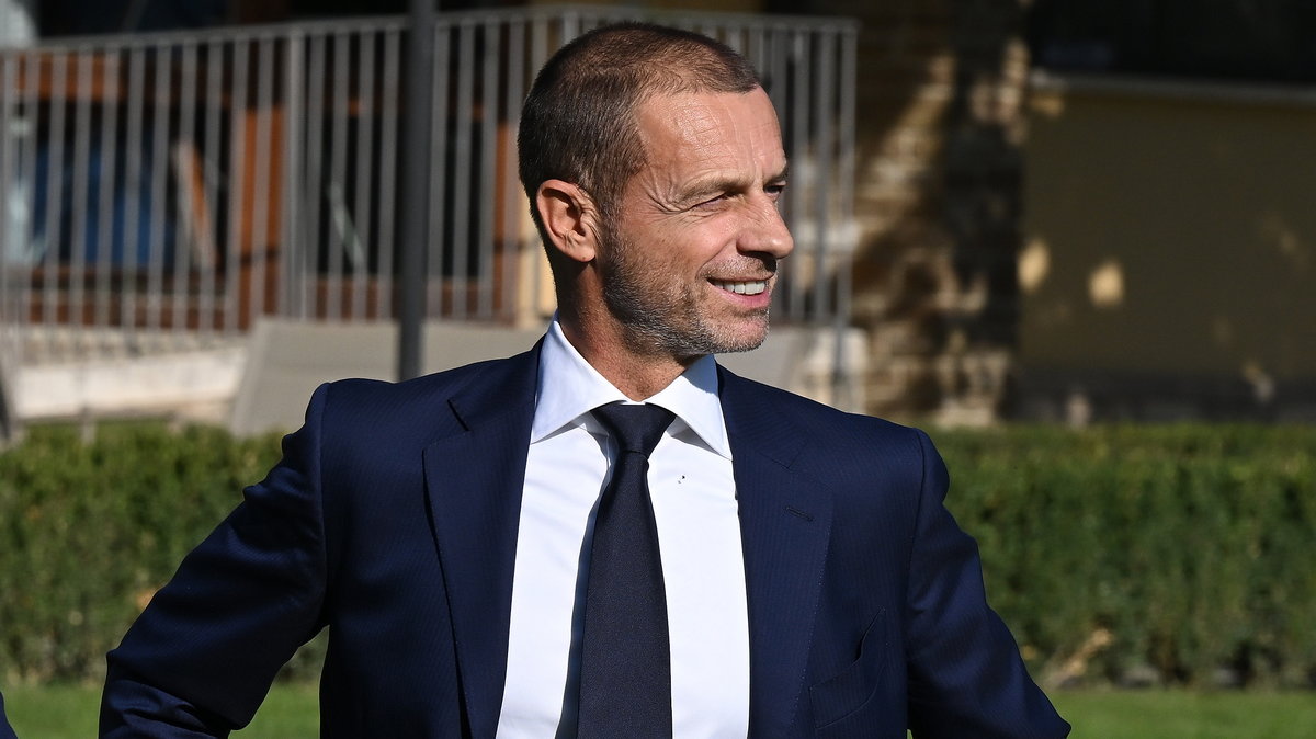 Prezydent UEFA Aleksander Ceferin