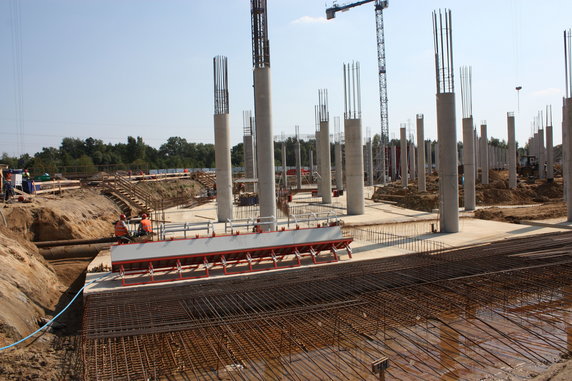 Euro 2012 Budowa Stadionu Miejskiego we Wrocławiu