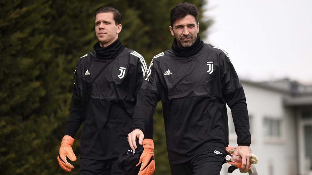 Wojciech Szczęsny i Gianluigi Buffon