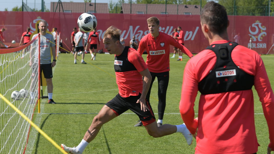 Niecodzienny trening kadrowiczów Nawałki