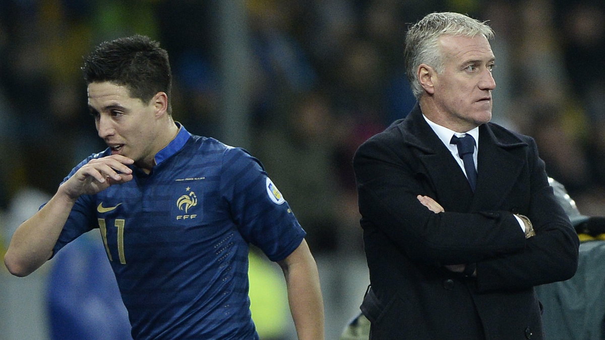 Samir Nasri i  Didier Deschamps