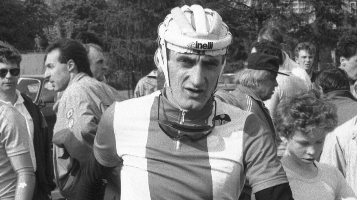 Joachim Halupczok podczas 42. Wyścigu Pokoju w 1989 roku