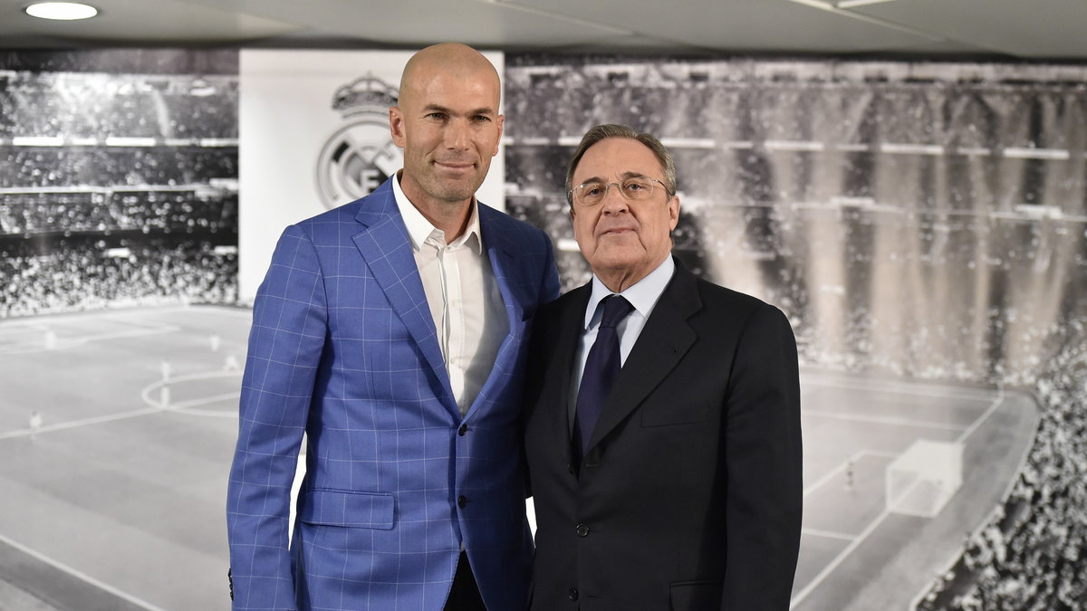 Zinedine Zidane i Florentino Perez