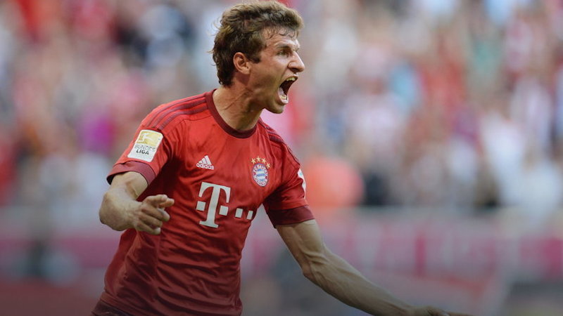 Thomas Mueller, fot. AFP