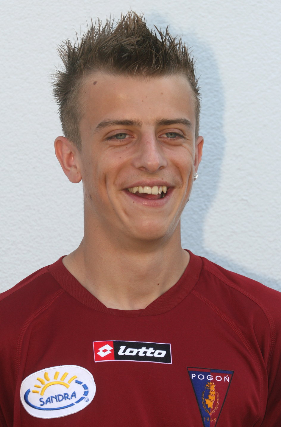 Kamil Grosicki jako piłkarz Pogoni Szczecin (sezon 2006/07)