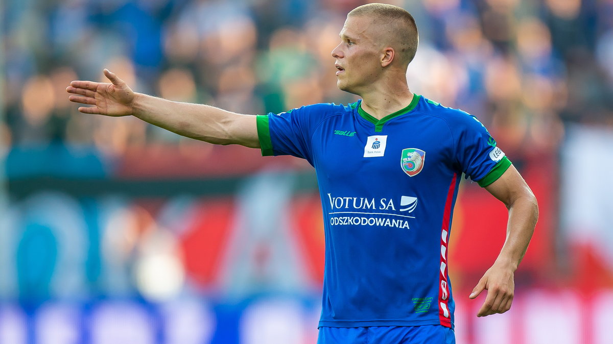 Henrik Ojamaa w barwach Miedzi Legnica