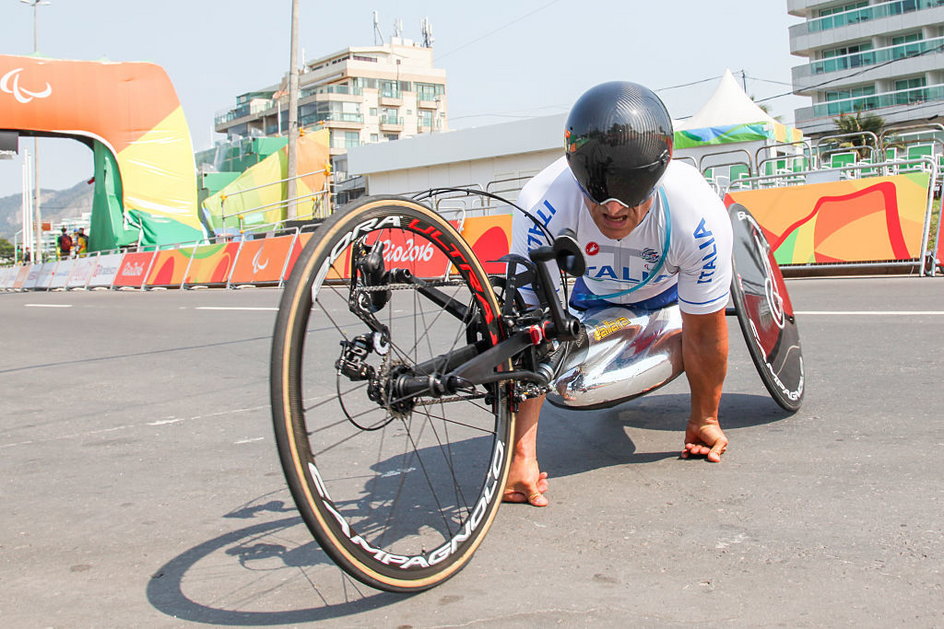 Alessandro Zanardi na igrzyskach paraolimpijskich w Rio de Janeiro