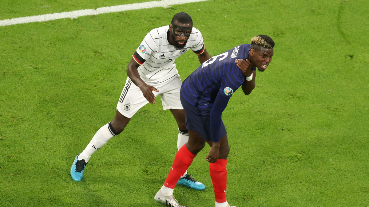 Antonio Rudiger i Paul Pogba