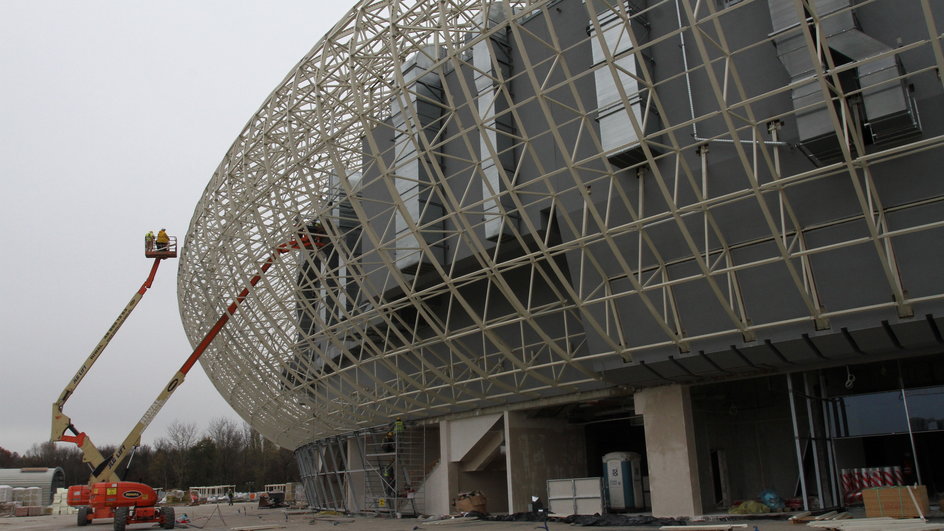 KRAKÓW ARENA KRAKÓW BUDOWA