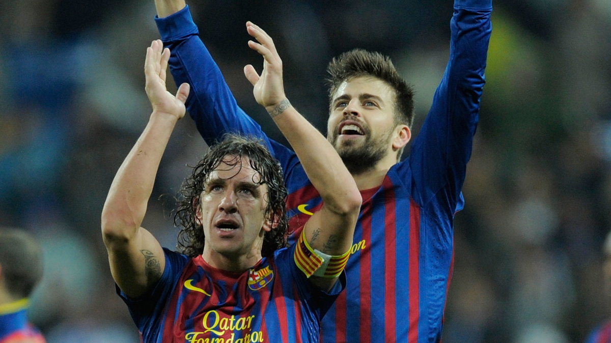 Gerard Pique i Carles Puyol