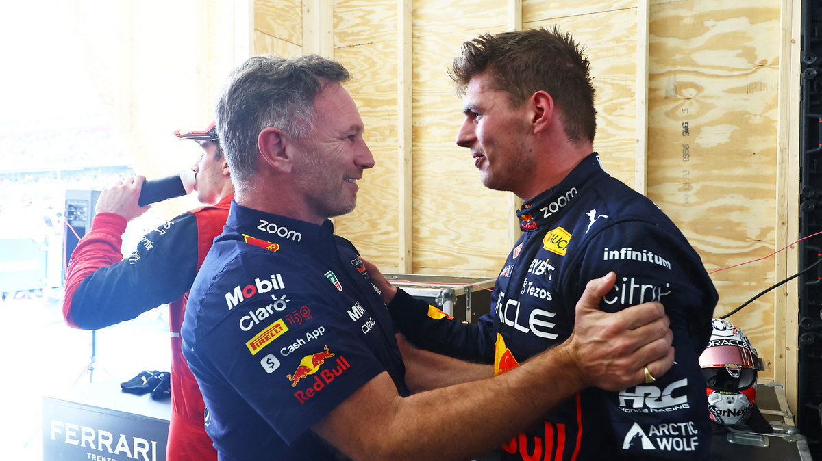 Christian Horner i Max Verstappen